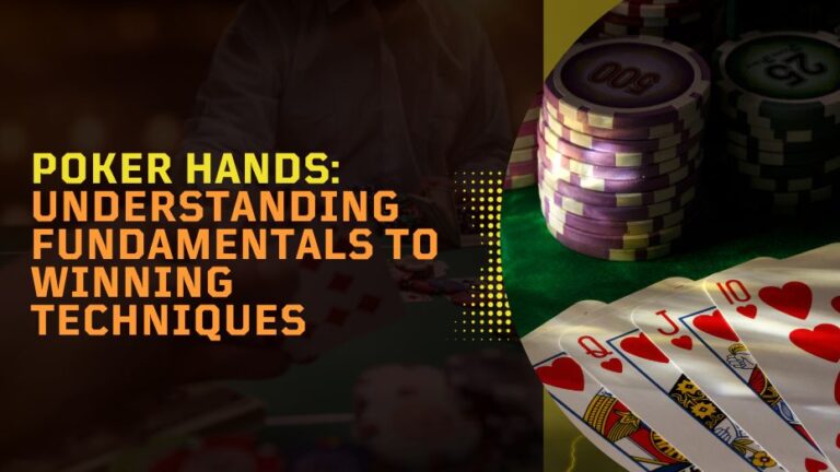 Poker Hands Cricbet99 | The Amusing Advice for Players!